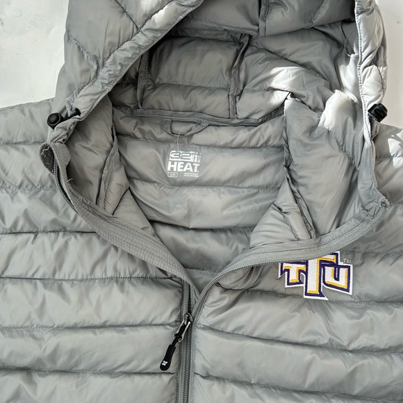 Tennessee Tech Golden Eagles Men's Gray Full-Zip Puffer Jacket Size L NWOT - Picture 5 of 8
